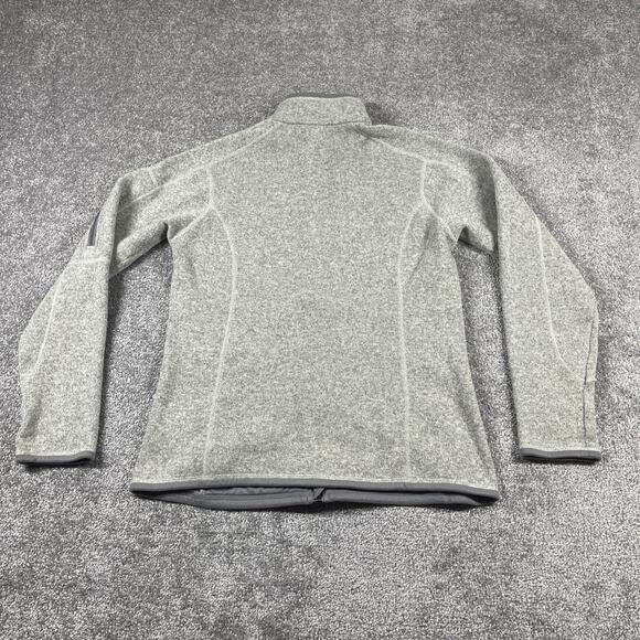 Patagonia Better Sweater Fleece Jacket Womens Medium Gray *Heavy Pilling - Picture 12 of 16